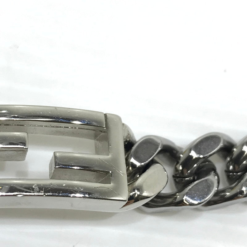 【中古品】【メンズ/レディース】 FENDI フェンディ バゲット ブレスレット アクセサリー 182-241115-yk-06-tag カラー：シルバー 万代Net店