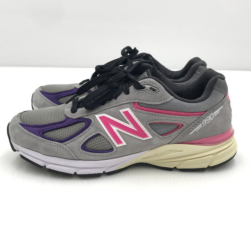 【中古品】【メンズ】  KITH キス × NEW BALANCE ニューバランス 別注 コラボ M990KT4 スニーカー 靴 162-241128-yk-12-tag サイズ：27cm/US9 カラー："KITH/UNITED ARROWS&SONS"GRAY 万代Net店