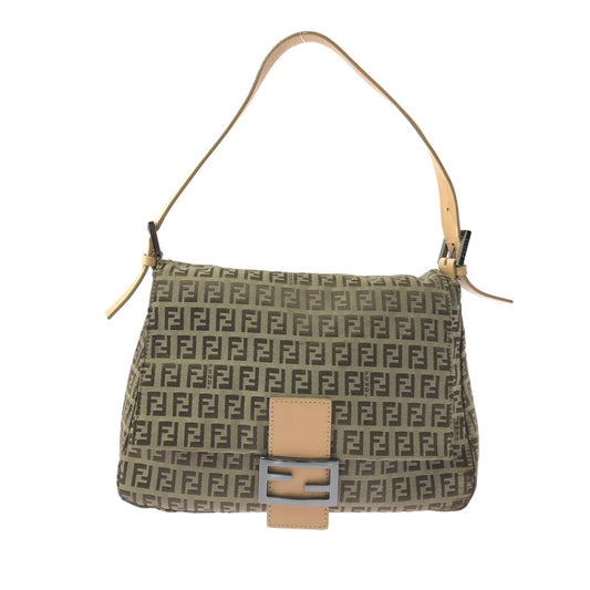 【中古品】【レディース】 FENDI フェンディ ZUCCHINO MAMMA BAGUETTE HAND BAG ズッキーノ マンマ バケット ハンドバッグ 鞄 カバン 180-260704-ty-01-tagh カラー：ブラウン 万代Net店