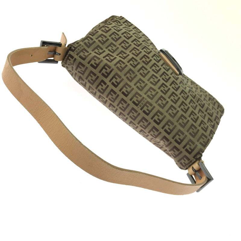 【中古品】【レディース】 FENDI フェンディ ZUCCHINO MAMMA BAGUETTE HAND BAG ズッキーノ マンマ バケット ハンドバッグ 鞄 カバン 180-260704-ty-01-tagh カラー：ブラウン 万代Net店