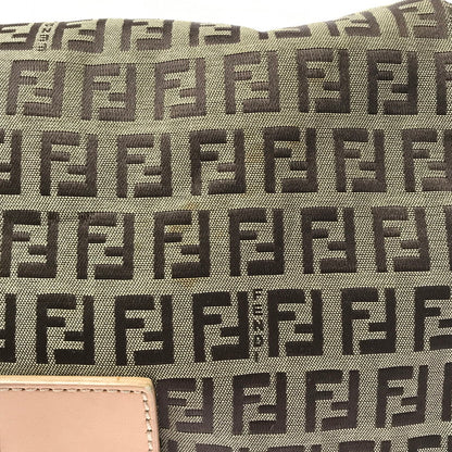 【中古品】【レディース】 FENDI フェンディ ZUCCHINO MAMMA BAGUETTE HAND BAG ズッキーノ マンマ バケット ハンドバッグ 鞄 カバン 180-260704-ty-01-tagh カラー：ブラウン 万代Net店