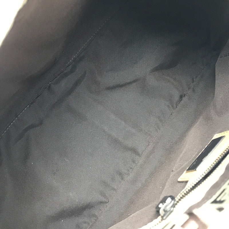 【中古品】【レディース】 FENDI フェンディ ZUCCHINO MAMMA BAGUETTE HAND BAG ズッキーノ マンマ バケット ハンドバッグ 鞄 カバン 180-260704-ty-01-tagh カラー：ブラウン 万代Net店