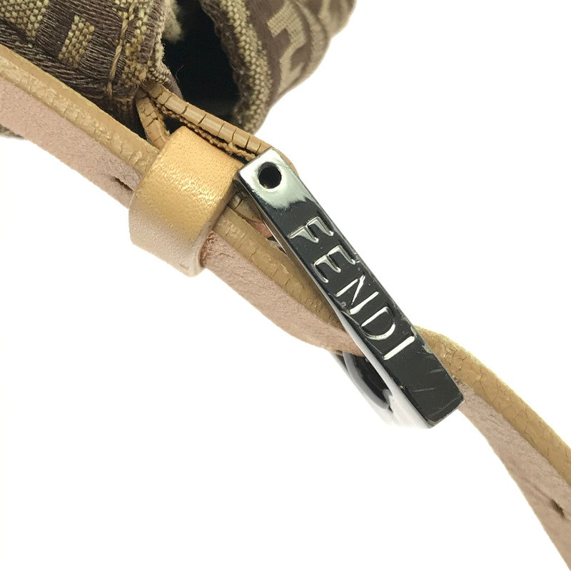 【中古品】【レディース】 FENDI フェンディ ZUCCHINO MAMMA BAGUETTE HAND BAG ズッキーノ マンマ バケット ハンドバッグ 鞄 カバン 180-260704-ty-01-tagh カラー：ブラウン 万代Net店