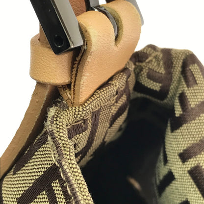 【中古品】【レディース】 FENDI フェンディ ZUCCHINO MAMMA BAGUETTE HAND BAG ズッキーノ マンマ バケット ハンドバッグ 鞄 カバン 180-260704-ty-01-tagh カラー：ブラウン 万代Net店