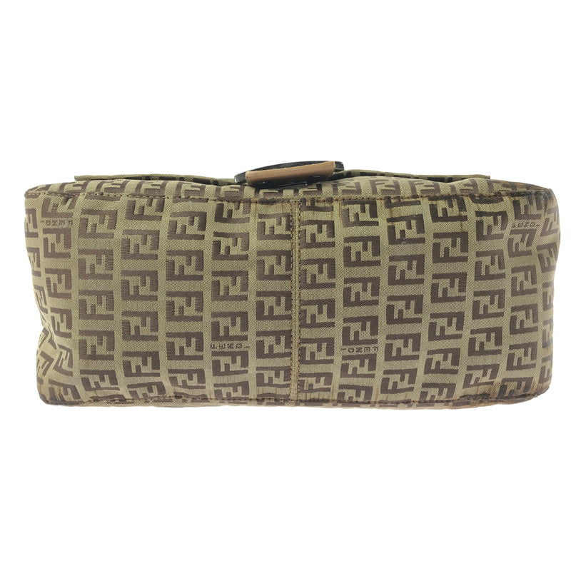 【中古品】【レディース】 FENDI フェンディ ZUCCHINO MAMMA BAGUETTE HAND BAG ズッキーノ マンマ バケット ハンドバッグ 鞄 カバン 180-260704-ty-01-tagh カラー：ブラウン 万代Net店