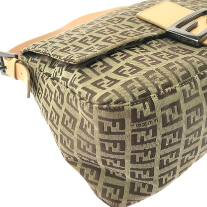 【中古品】【レディース】 FENDI フェンディ ZUCCHINO MAMMA BAGUETTE HAND BAG ズッキーノ マンマ バケット ハンドバッグ 鞄 カバン 180-260704-ty-01-tagh カラー：ブラウン 万代Net店