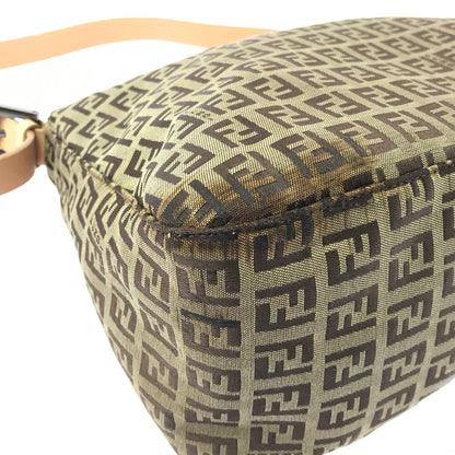 【中古品】【レディース】 FENDI フェンディ ZUCCHINO MAMMA BAGUETTE HAND BAG ズッキーノ マンマ バケット ハンドバッグ 鞄 カバン 180-260704-ty-01-tagh カラー：ブラウン 万代Net店