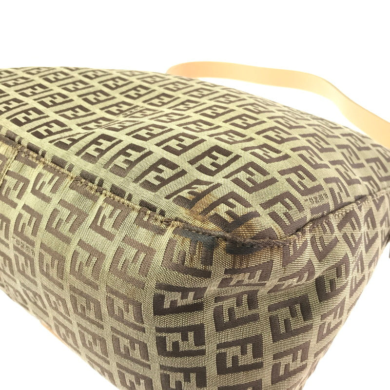 【中古品】【レディース】 FENDI フェンディ ZUCCHINO MAMMA BAGUETTE HAND BAG ズッキーノ マンマ バケット ハンドバッグ 鞄 カバン 180-260704-ty-01-tagh カラー：ブラウン 万代Net店