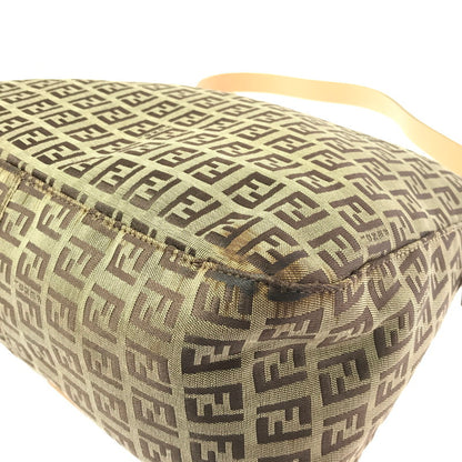 【中古品】【レディース】 FENDI フェンディ ZUCCHINO MAMMA BAGUETTE HAND BAG ズッキーノ マンマ バケット ハンドバッグ 鞄 カバン 180-260704-ty-01-tagh カラー：ブラウン 万代Net店