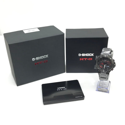 【中古美品】【メンズ】 CASIO カシオ G-SHOCK ジーショック MTG-B2000YBD-1AJF アナログ タフソーラー 腕時計 196-241115-yk-07-tag カラー：BLACK 万代Net店