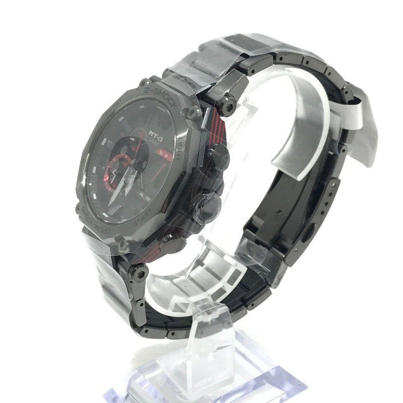 【中古美品】【メンズ】 CASIO カシオ G-SHOCK ジーショック MTG-B2000YBD-1AJF アナログ タフソーラー 腕時計 196-241115-yk-07-tag カラー：BLACK 万代Net店