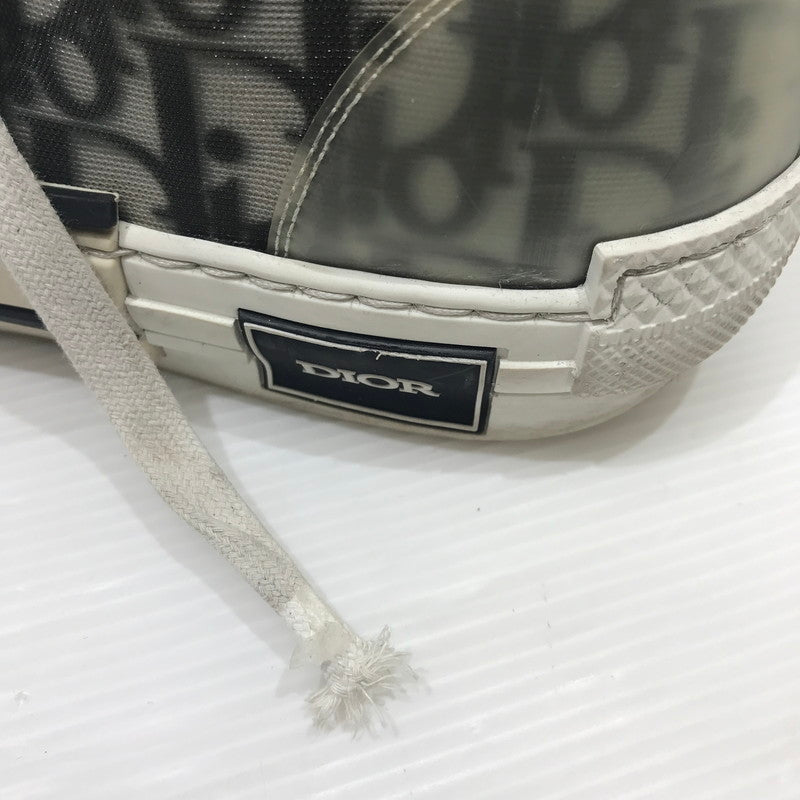 【現状渡し品】【メンズ】 Dior ディオール B23 HIGH TOP SNEAKER ハイトップ スニーカー 靴 183-241217-na-07-tag サイズ：表記サイズなし カラー：ホワイト/ブラック 万代Net店
