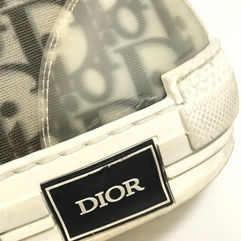 【現状渡し品】【メンズ】 Dior ディオール B23 HIGH TOP SNEAKER ハイトップ スニーカー 靴 183-241217-na-07-tag サイズ：表記サイズなし カラー：ホワイト/ブラック 万代Net店