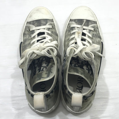 【現状渡し品】【メンズ】 Dior ディオール B23 HIGH TOP SNEAKER ハイトップ スニーカー 靴 183-241217-na-07-tag サイズ：表記サイズなし カラー：ホワイト/ブラック 万代Net店