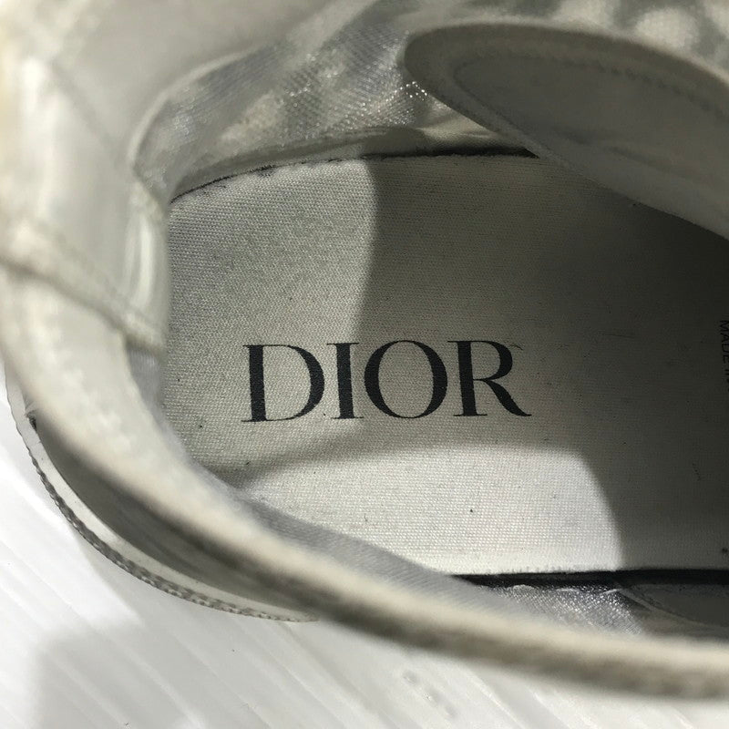【現状渡し品】【メンズ】 Dior ディオール B23 HIGH TOP SNEAKER ハイトップ スニーカー 靴 183-241217-na-07-tag サイズ：表記サイズなし カラー：ホワイト/ブラック 万代Net店