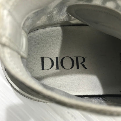 【現状渡し品】【メンズ】 Dior ディオール B23 HIGH TOP SNEAKER ハイトップ スニーカー 靴 183-241217-na-07-tag サイズ：表記サイズなし カラー：ホワイト/ブラック 万代Net店