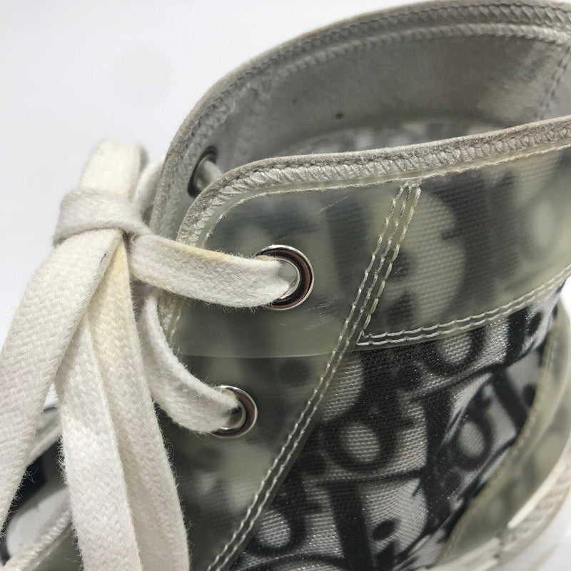 【現状渡し品】【メンズ】 Dior ディオール B23 HIGH TOP SNEAKER ハイトップ スニーカー 靴 183-241217-na-07-tag サイズ：表記サイズなし カラー：ホワイト/ブラック 万代Net店