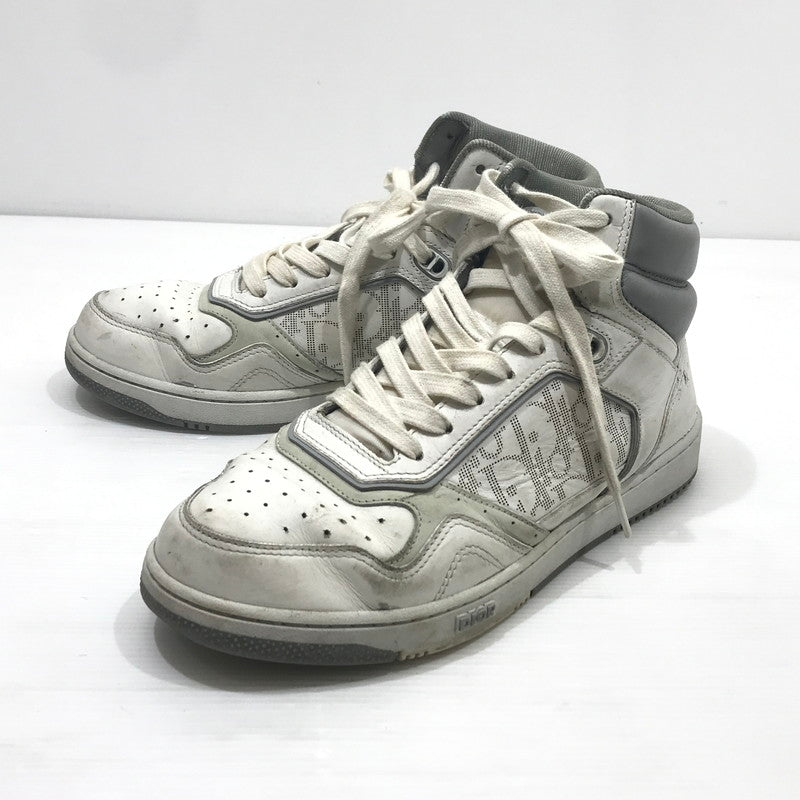 【現状渡し品】【メンズ】 Dior ディオール B27 HIGH TOP SNEAKER FA 07 21 ハイトップ スニーカー 靴 183-241217-na-08-tag サイズ：41 カラー：ホワイト 万代Net店