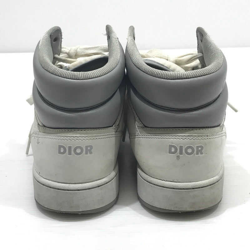 【現状渡し品】【メンズ】 Dior ディオール B27 HIGH TOP SNEAKER FA 07 21 ハイトップ スニーカー 靴 183-241217-na-08-tag サイズ：41 カラー：ホワイト 万代Net店