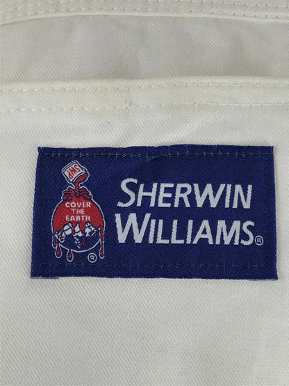 【現状渡し品】【メンズ】 Dickies ディッキーズ × SHERWIN WILLIAMS シャーウィン・ウィリアムズ 別注 コラボ PCSWWH PAINTER PANTS ペインターパンツ ワークパンツ 157-241121-hi-08-tag サイズ：38 カラー：ホワイト 万代Net店