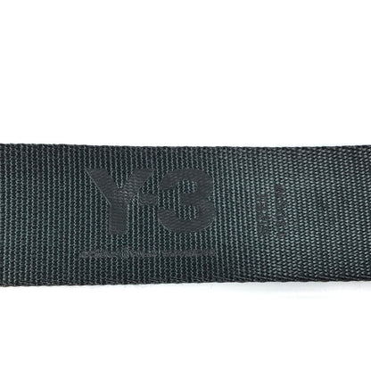 【中古品】【メンズ】 Y-3 ワイスリー LOGO BELT ロゴベルト adidas アディダス Yohji Yamamoto ヨウジヤマモト 服飾小物 205-241125-na-08-tag サイズ：130cm カラー：ブラック 万代Net店