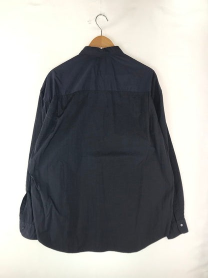 【中古品】【メンズ】  BEAUTY&YOUTH UNITED ARROWS ビューティー&ユース ユナイテッドアローズ NYLON COLLAR SHIRT 1211-186-8286 ナイロンカラーシャツ 長袖 トップス 147-241126-yk-08-tag サイズ：L カラー：ネイビー 万代Net店