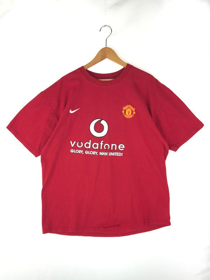 【現状渡し品】【メンズ】  JERZEES ジャージーズ MANCHESTER UNITED TEE マンチェスターユナイテッド Tシャツ 半袖 トップス 146-241126-yk-07-tag サイズ：XL カラー：RED 万代Net店