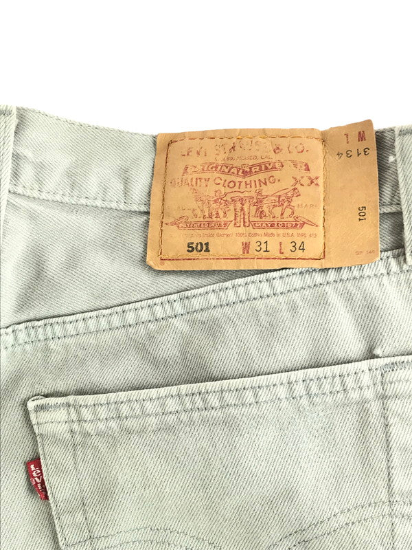 【中古品】【メンズ】 Levi's リーバイス 90's 501 DENIM PANTS 501-0648 90年代 デニムパンツ ジーンズ USA製 157-241121-hi-06-tag サイズ：31 カラー：グレー 万代Net店