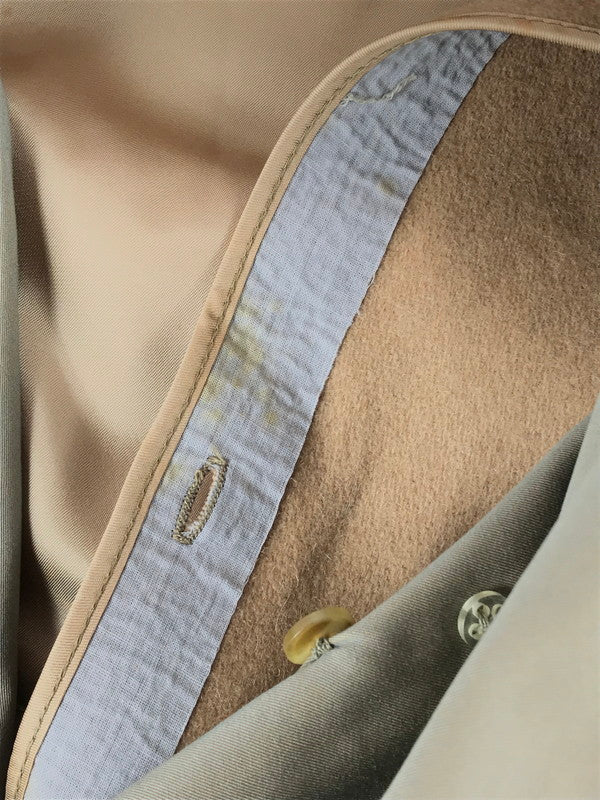 【現状渡し品】【メンズ】 ALLENSOLLY アレンソリー TRENCH COAT トレンチコート アウター 146-241126-mo-20-tag サイズ：36R カラー：ベージュ 万代Net店