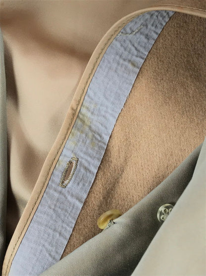 【現状渡し品】【メンズ】 ALLENSOLLY アレンソリー TRENCH COAT トレンチコート アウター 146-241126-mo-20-tag サイズ：36R カラー：ベージュ 万代Net店