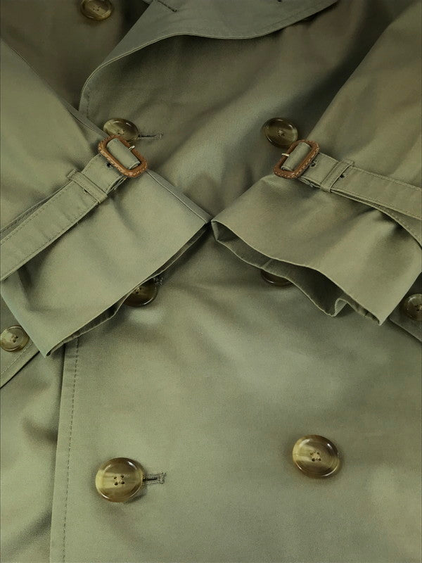 【現状渡し品】【メンズ】 ALLENSOLLY アレンソリー TRENCH COAT トレンチコート アウター 146-241126-mo-20-tag サイズ：36R カラー：ベージュ 万代Net店