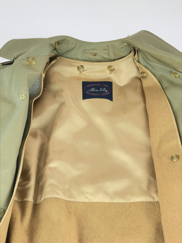 【現状渡し品】【メンズ】 ALLENSOLLY アレンソリー TRENCH COAT トレンチコート アウター 146-241126-mo-20-tag サイズ：36R カラー：ベージュ 万代Net店