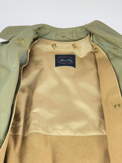 【現状渡し品】【メンズ】 ALLENSOLLY アレンソリー TRENCH COAT トレンチコート アウター 146-241126-mo-20-tag サイズ：36R カラー：ベージュ 万代Net店