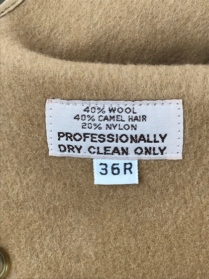 【現状渡し品】【メンズ】 ALLENSOLLY アレンソリー TRENCH COAT トレンチコート アウター 146-241126-mo-20-tag サイズ：36R カラー：ベージュ 万代Net店