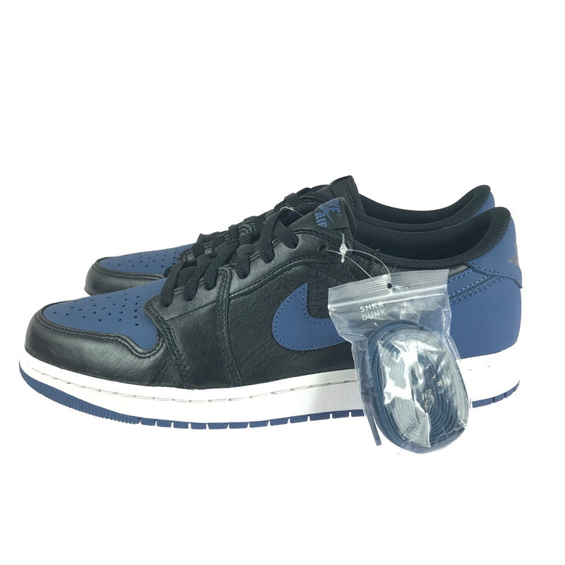 【中古美品】【メンズ】 NIKE ナイキ AIR JORDAN 1 LOW OG CZ0790-041 エア ジョーダン 1 レトロ ロー オリジナル スニーカー 靴 160-241119-yk-22-tag サイズ：28cm/US10 カラー：BLACK/MYSTIC NAVY-WHITE 万代Net店