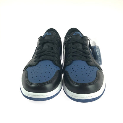 【中古美品】【メンズ】 NIKE ナイキ AIR JORDAN 1 LOW OG CZ0790-041 エア ジョーダン 1 レトロ ロー オリジナル スニーカー 靴 160-241119-yk-22-tag サイズ：28cm/US10 カラー：BLACK/MYSTIC NAVY-WHITE 万代Net店