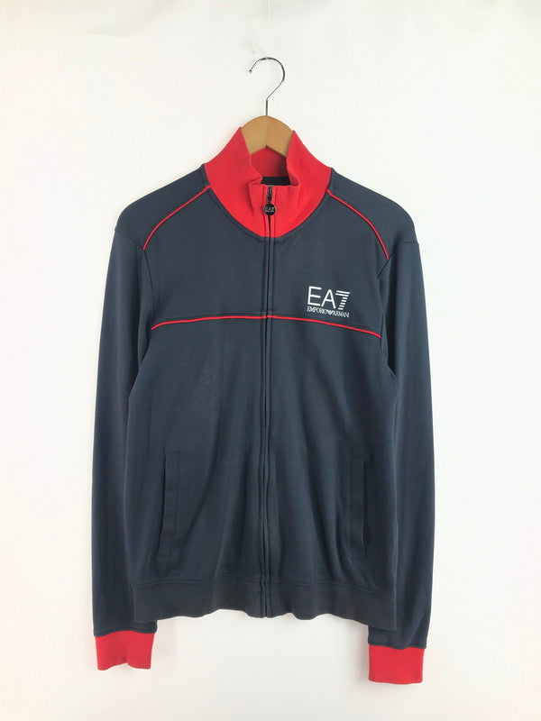【中古品】【メンズ】 EA7 TRACKJACKET 6P640 276112 イーエーセブン トラックジャケット ライトアウター 141-251221-rt-04-tag サイズ：S カラー：ネイビー 万代Net店