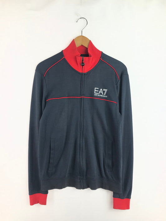 【中古品】【メンズ】 EA7 TRACKJACKET 6P640 276112 イーエーセブン トラックジャケット ライトアウター 141-251221-rt-04-tag サイズ：S カラー：ネイビー 万代Net店