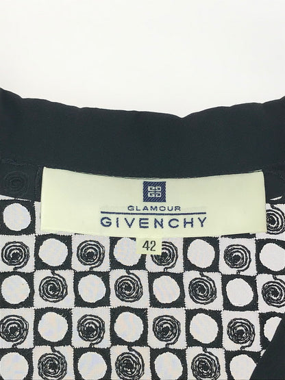 【中古品】【レディース】 GIVENCHY ジバンシィ SEE-THROUGH BLOUSE シースルーブラウス 168-241203-na-12-tag サイズ：42 カラー：ブラック系 万代Net店