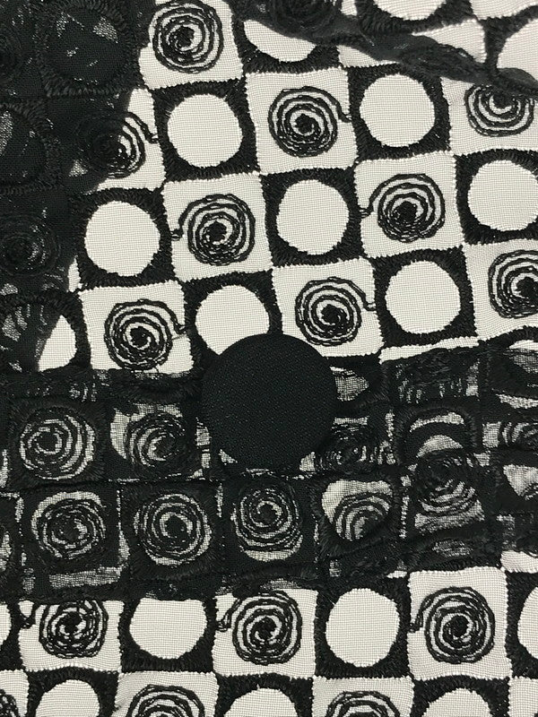 【中古品】【レディース】 GIVENCHY ジバンシィ SEE-THROUGH BLOUSE シースルーブラウス 168-241203-na-12-tag サイズ：42 カラー：ブラック系 万代Net店