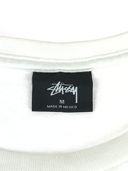 【中古品】【メンズ】 STUSSY ステューシー HOLOGRAM T SHIRT ホログラム Tシャツ 半袖 トップス 142-241130-mo-03-tag サイズ：M カラー：ホワイト 万代Net店