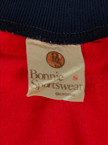 【現状渡し品】【メンズ】  BONNIE SPORTSWEAR ボニースポーツウェア 70S TRUCK JACKET 70年代 トラックジャケット ライトアウター 146-241126-mo-08-tag サイズ：S カラー：レッド 万代Net店