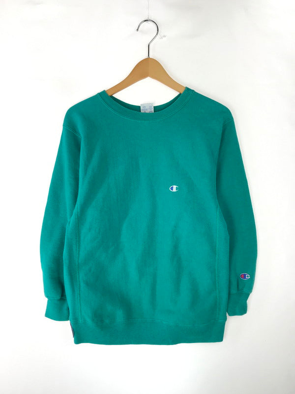 【中古品】【メンズ】 Champion チャンピオン 90's REVERSE WEAVE CREWNECK SWEAT 90年代 リバースウィーブ クルーネックスウェット トップス トレーナー 146-241126-yk-17-tag サイズ：L カラー：グリーン系 万代Net店