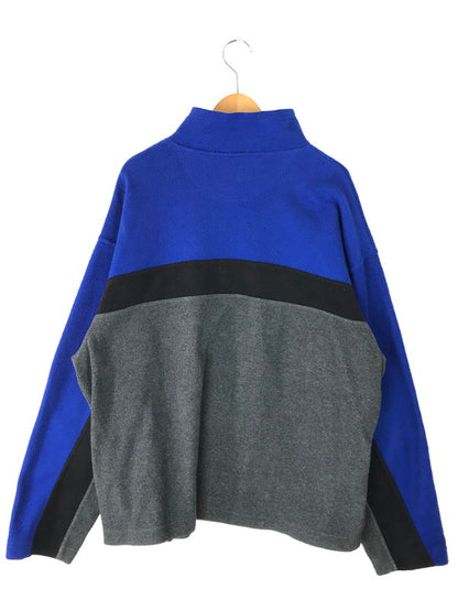 【現状渡し品】【メンズ】  OLD GAP オールドギャップ HALF ZIP FLEECE ハーフジップフリース ジャケット ライトアウター 146-241126-mo-10-tag サイズ：XL カラー：ブルー 万代Net店