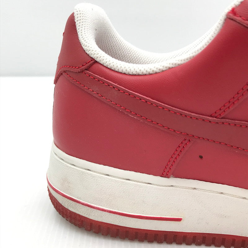 【中古品】【メンズ】 NIKE ナイキ AIR FORCE 1 07 VARSITY RED 315122-661 エアフォース 1 07 バーシティレッド スニーカー 靴 160-241123-hi-10-tag サイズ：28cm US 10 カラー：RED 万代Net店