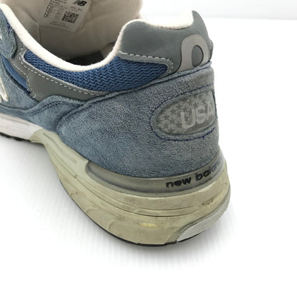 【現状渡し品】【メンズ】 NEW BALANCE ニューバランス MR993VI 993 BLUE スニーカー 靴 162-241123-hi-11-tag サイズ：28cm US 10 カラー：ブルー 万代Net店