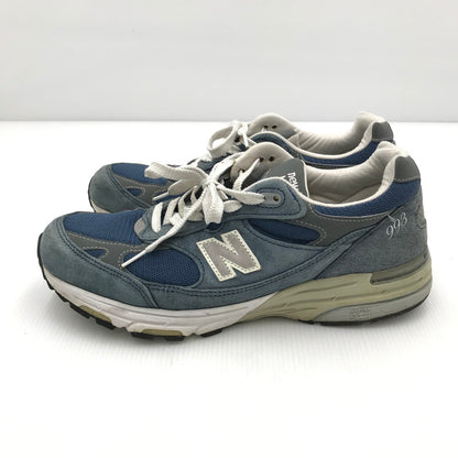 【現状渡し品】【メンズ】 NEW BALANCE ニューバランス MR993VI 993 BLUE スニーカー 靴 162-241123-hi-11-tag サイズ：28cm US 10 カラー：ブルー 万代Net店