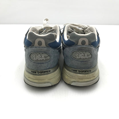 【現状渡し品】【メンズ】 NEW BALANCE ニューバランス MR993VI 993 BLUE スニーカー 靴 162-241123-hi-11-tag サイズ：28cm US 10 カラー：ブルー 万代Net店