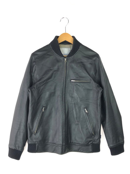 【中古品】【メンズ】 Lafayette ラファイエット LEATHER JACKET レザージャケット トップス アウター 142-241127-yk-06-tag サイズ：M カラー：ブラック 万代Net店