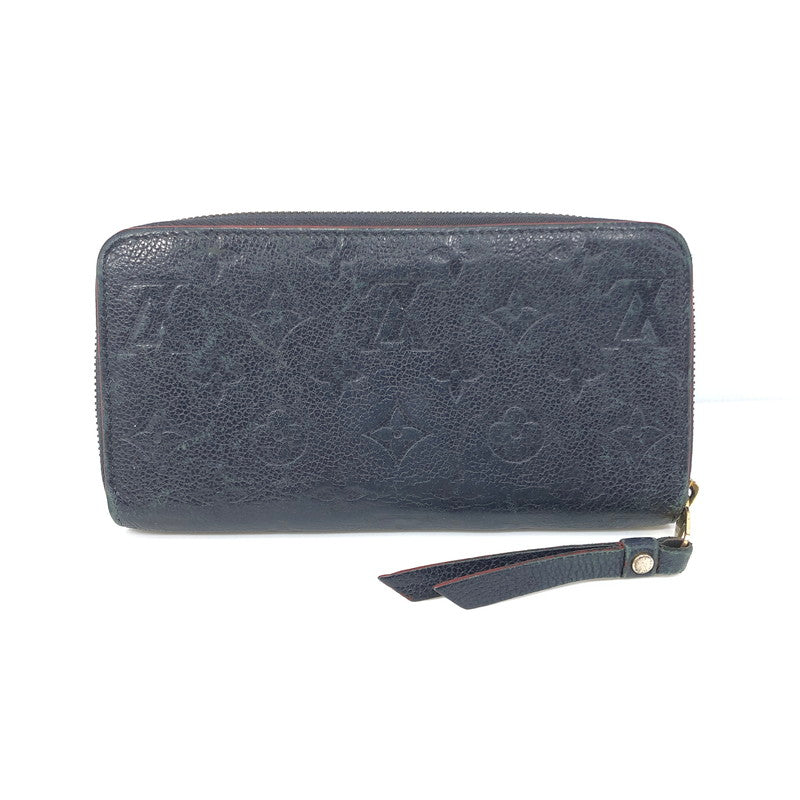 【中古品】【メンズ】 LOUIS VUITTON ルイ・ヴィトン モノグラム アンプラント ジッピーウォレット M62121 長財布 ジップウォレット 179-250115-hi-17-tag カラー：マリーヌルージュ 万代Net店